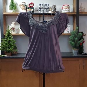 Beautiful Floral neck top